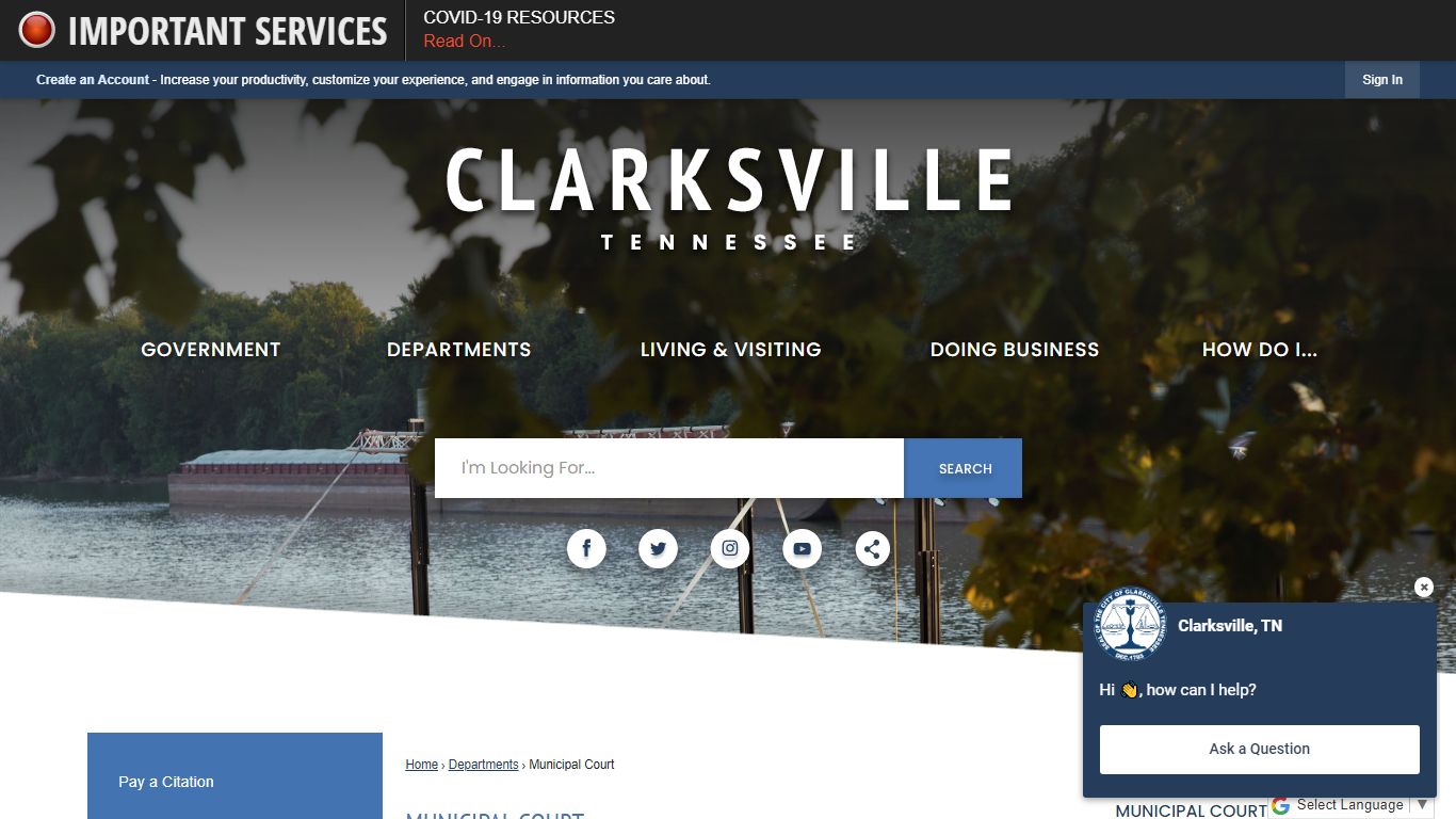 Municipal Court | Clarksville, TN